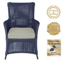 Ver imagem 3 de 4 Poltronas Igapó Alumínio Micro Pintura Marrom Corda Náutica Estofado 3