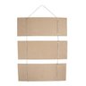 Placa Decorativa Cantinho Churrasco Mdf Com Corda 70x40 Cm - 2