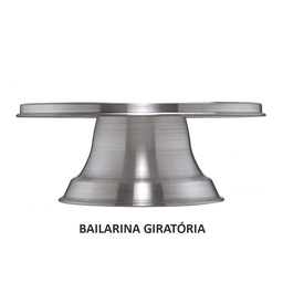 Bailarina de Alumínio Para Decorar Bolos 30 cm - 2