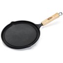 Ver imagem 1 de Bifeteira Lisa Redonda 26cm Cabo Madeira Panela Mineira