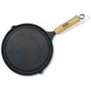 Ver imagem 7 de Bifeteira Lisa Redonda 26cm Cabo Madeira Panela Mineira