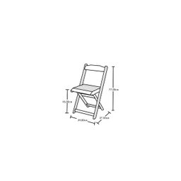 Conjunto Dobrável 120x70 com 4 Cadeiras - Imbuia - Btb Móveis - 8