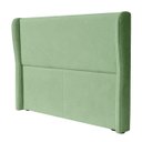 Ver imagem 5 de Cabeceira de Cama Box Diamond Casal King Size 195 cm Estofada Boucle Verde