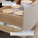 Ver mais imagens de Cozinha Modulada 4 Peças Ripado 100% MDF Marquesa