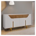 Ver imagem 2 de Aparador Buffet Danubio 4portas Off White Cinamomo Bechara