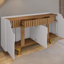 Ver imagem 3 de Aparador Buffet Danubio 4portas Off White Cinamomo Bechara