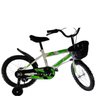 Bicicleta Infantil Aro 16 com Cestinha Elite Cor Branca - 5