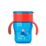 Copo Bebê Natural Treinamento Philips Avent 260ml Baleia - Azul e Vermelho - Baleia - 1