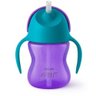 Copo Bebê Treinamento Dinossauro 200ml Philips Avent - Roxo - Roxo - 1