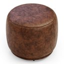 Ver imagem 7 de Poltrona Decorativa com Puff Orgânico Molly Couríssimo Whisky - Desk Design