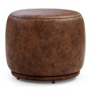 Ver imagem 6 de Poltrona Decorativa com Puff Orgânico Molly Couríssimo Whisky - Desk Design