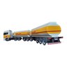 Carreta Scania R450 Tanque Shell Rodotrem Madeira Miniatura - 10