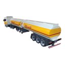 Ver mais imagens de Carreta Scania R450 Tanque Shell Rodotrem Madeira Miniatura