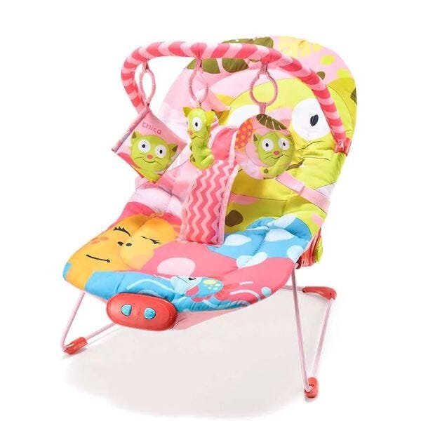 Cadeira Bebê Descanso Gato Musical 0-15kg Multikids - 1
