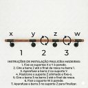 Ver imagem 7 de Corrimão de Madeira Modular Tubular 300x3,8cm