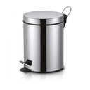 Ver imagem 2 de Lixeira Inox 3l com Pedal e Cesto Removível Ideal para Banheiro e Cozinha Higiênica e Elegante