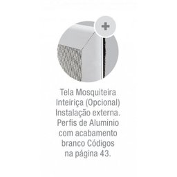 Janela de Correr Veneziana Aço 6 Folhas Prátika Apd Sasazaki 120x150cm - 4 Janela de Correr Veneziana Aço 6 Folhas Prátika Apd Sasazaki 120x150cm - 4