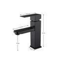 Ver imagem 2 de Torneira Banheiro Lavabo Preta Misturador Monocomando S304