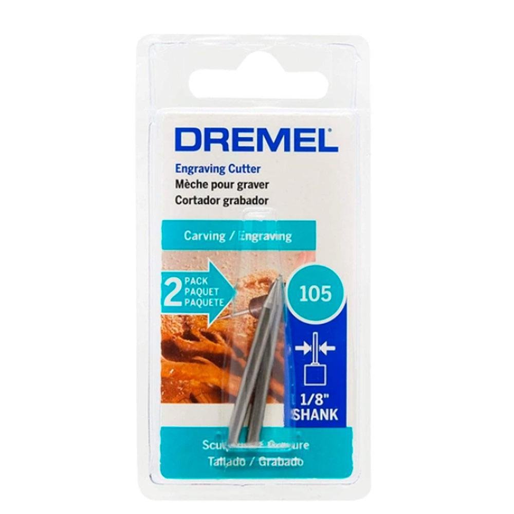 Fresa Escariador 0.8mm 2 Un para Micro Retífica 105 Dremel - 3