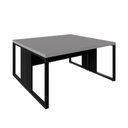 Ver imagem 3 de Plataforma 2 Pessoas 1,70m X 0,70m Pés Metal F5 Office Cor:cinza Sagrado com Preto