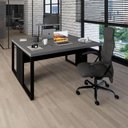 Ver imagem 1 de Plataforma 2 Pessoas 1,70m X 0,70m Pés Metal F5 Office Cor:cinza Sagrado com Preto