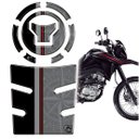 Ver imagem 1 de Kit Protetor Tanque Bocal Resinado Bros 160 25/26 Grafite