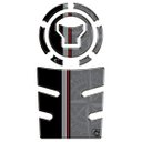 Ver imagem 2 de Kit Protetor Tanque Bocal Resinado Bros 160 25/26 Grafite