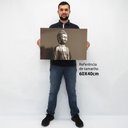 Ver imagem 2 de Quadro Decorativo em Canvas Buda - Moldura Preta - 60 x 40cm