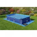 Ver imagem 5 de Piscina Estruturada Premium Retangular PVC Aco Capa Forro Filtro 2200L-H 220V Azul Mor 3700L