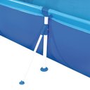 Ver imagem 2 de Piscina Estruturada Premium Retangular PVC Aco Capa Forro Filtro 2200L-H 220V Azul Mor 3700L