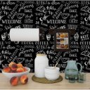 Ver imagem 3 de Papel de Parede Temático para Cafeterias - 3,00x0,50m