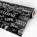Ver imagem 1 de Papel de Parede Temático para Cafeterias - 3,00x0,50m