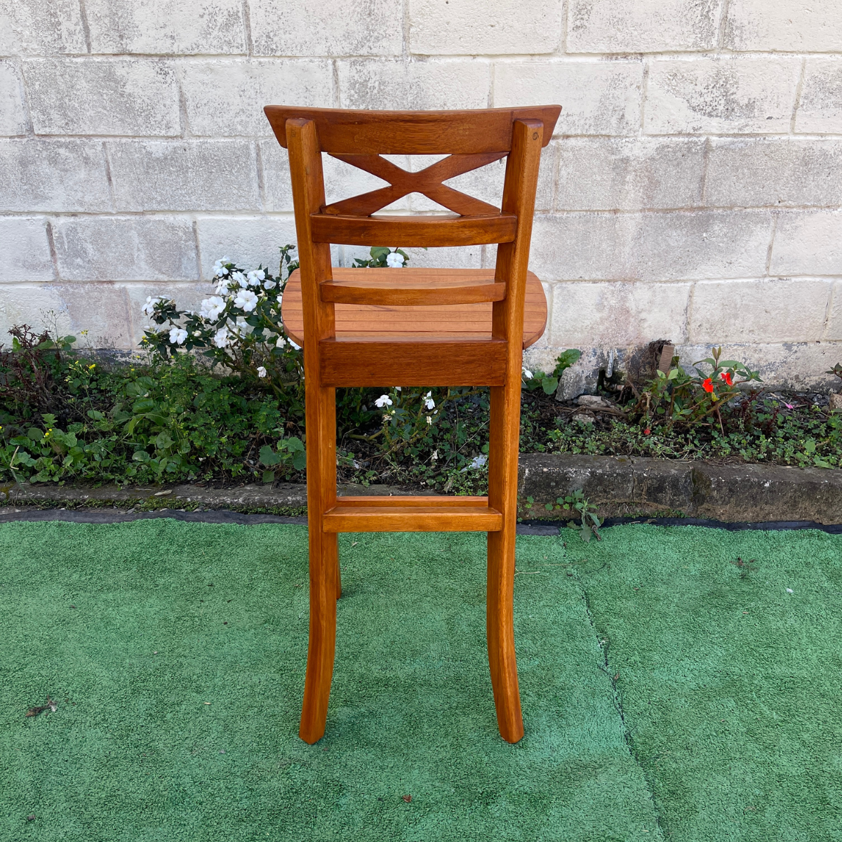 Banqueta Abc em Madeira de Demolição Sudeste Rústico - 6