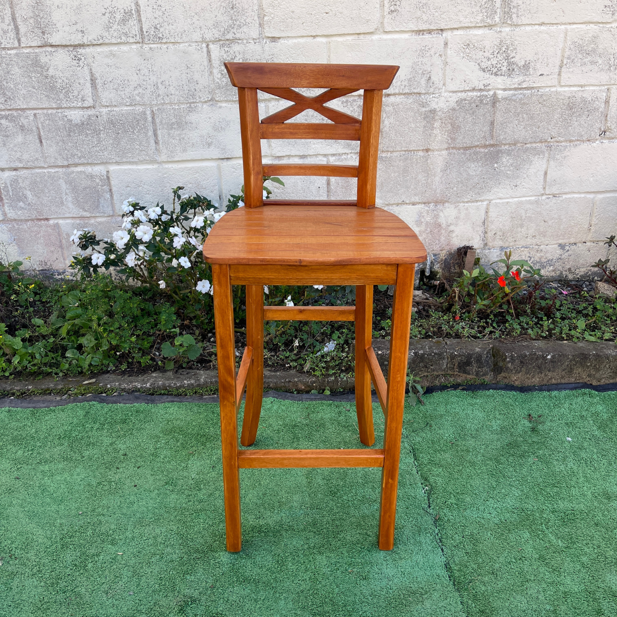 Banqueta Abc em Madeira de Demolição Sudeste Rústico - 3