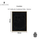 Ver imagem 4 de Toalha de Academia Buettner Santos Preta 33x50cm - Oficial