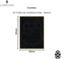 Ver imagem 4 de Toalha de Academia Buettner Santos Preta 33x50cm - Oficial