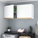 Ver imagem 1 de Armário Lavanderia Multiuso 2 Portas Multimóveis MP5017 Branco