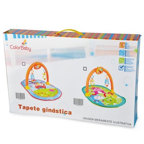 Piano Infantil Toque Inteligente Madeira Colorido Baby Einst