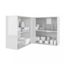 Ver imagem 2 de Armário Aéreo de Canto 4 Portas PCR-2V Belissima Plus Itatiaia