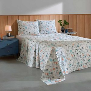 Jogo de Cama Casal 130 Fios Dohler Priori