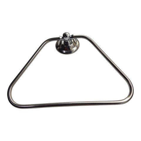 Suporte Porta Toalha de Rosto Triangular em Inox Hermetik