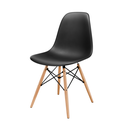 Ver imagem 5 de Conjunto Mesa e Cadeira Eiffel 90cm e 4 Cadeiras Polipropileno Eames Dsw Sala Jantar Preta