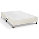 Ver imagem 1 de Cama Box Base Viúva Poli Tecido Clean (128x188x23) - Castor