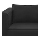 Ver imagem 6 de Poltrona Decorativa Europa Suede Preto Doce Sonho Móveis