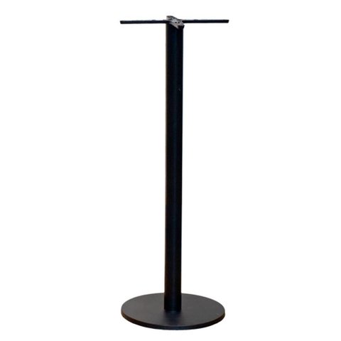 Base de Mesa de Jantar Redonda Pisa Beta Bistrô Fratini 106 Cm (altura) Aço Cor Preto Disco