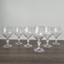 Conjunto 6 Taça para Água Suco 350ml Plástico Uz Tango Transparente - 2