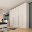 Ver imagem 2 de Guarda Roupa Sevilla Casal 6 Portas 8 Gavetas Tcil:neve
