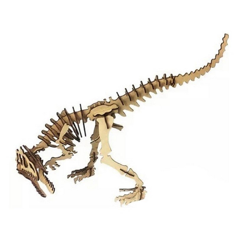 Alossauro - Dinossauro 3D em MDF - Inventoteca - Sua diversão