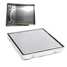 Ralo Oculto Invisivel 15X15 Inox Discreto Anti Odor Cozinha Banheiro Lavanderia Varanda Lavabo Resis - 4