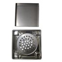 Ver imagem 5 de Ralo Oculto Invisivel 15X15 Inox Discreto Anti Odor Cozinha Banheiro Lavanderia Varanda Lavabo Resis